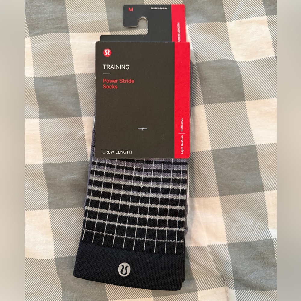 Lululemon Training Power Stride Socks NWT